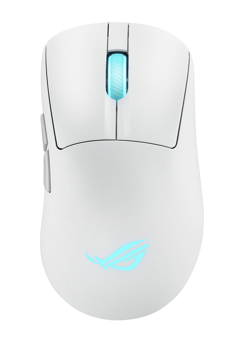ASUS ROG Keris II Origin WHT mus Spil Højre hånd RF Wireless + Bluetooth + USB Type-A Optisk 42000 dpi