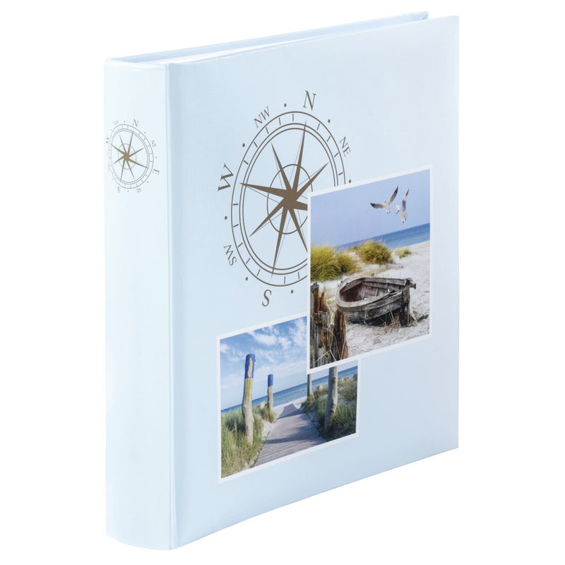 Hama Compass fotoalbum og arkbeskyttelse Lyse Blå 400 ark 10 x 15 cm