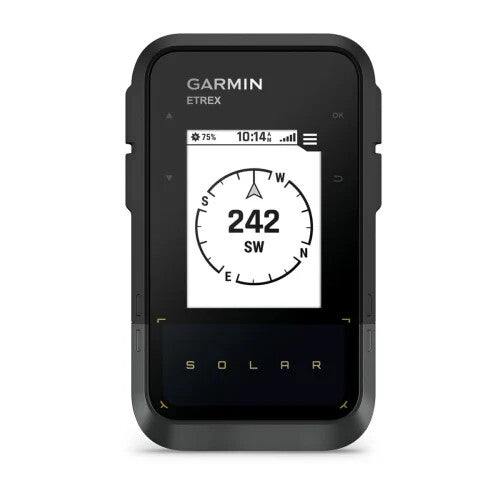 Garmin eTrex Solar navigator Håndholdt 5,49 cm (2.16") 141 g Sort, Grå