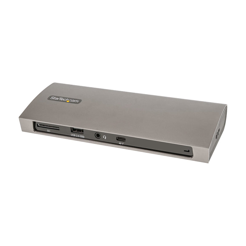 StarTech.com TB4CDOCKUE dockingstation Ledningsført Thunderbolt 4 Sort, Grå