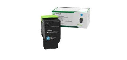 Lexmark 78C20C0 tonerpatron 1 stk Original Blå
