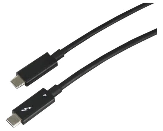 Lenovo 4Z51A40455 Thunderbolt kabel 2 m 40 Gbit/sek. Sort