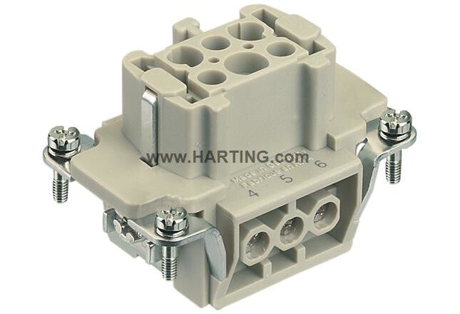 Harting 09 33 006 2701 termisk blok Grå
