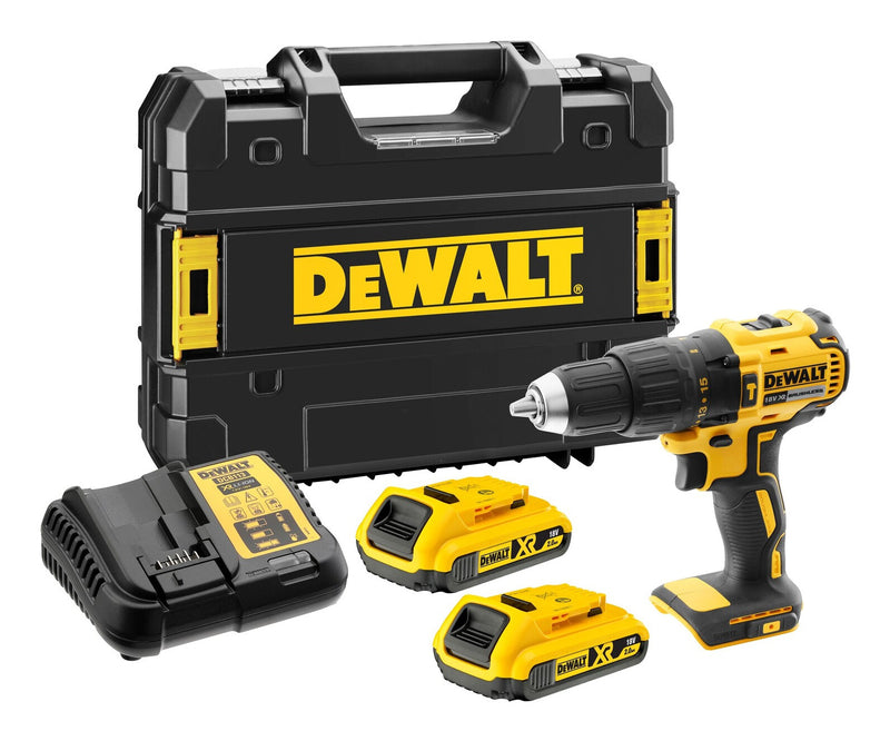 DeWALT DCD778D2T-QW elektrisk skruetrækker & slagbor 1750 rpm Sort, Gul