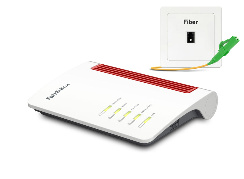 Box FRITZ! 5530 trådløs router Gigabit Ethernet Dual-band (2,4 GHz / 5 GHz) Hvid
