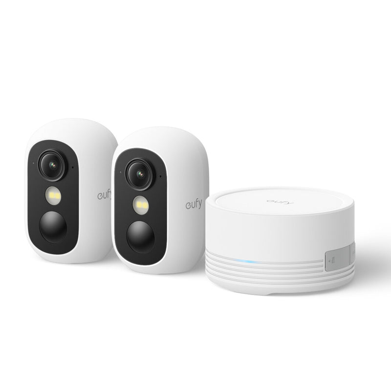 Eufy Cam C35 2-Cam Kit IP-sikkerhedskamera Indendørs & udendørs 1920 x 1080 pixel Loft/væg/skrivebord