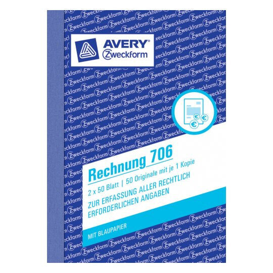 Avery 706 administrationsbog Hvid