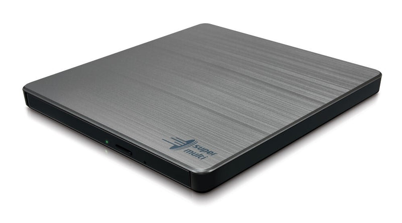 Hitachi-LG Slim Portable DVD-Writer optisk diskdrev DVD±RW Sølv