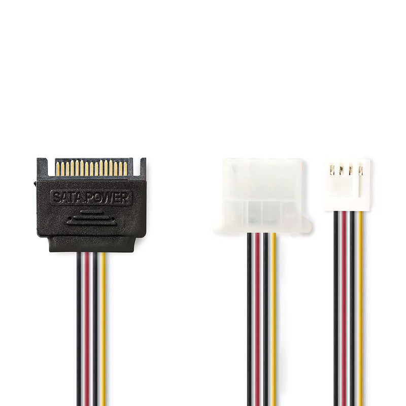 Nedis CCGP73550VA015 intern strømkabel 0,15 m