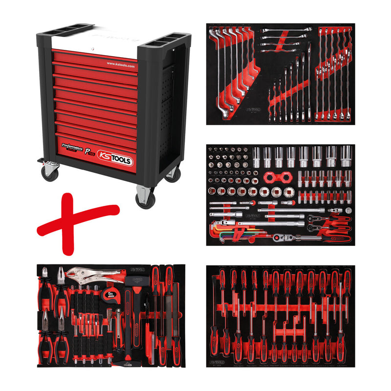 KS Tools 810.4180 værktøjskasse