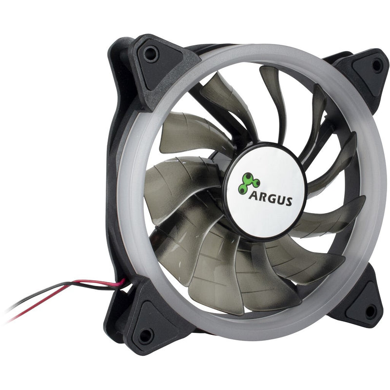 Inter-Tech Argus RS-051 RGB Computerkabinet Ventilator 12 cm Sort