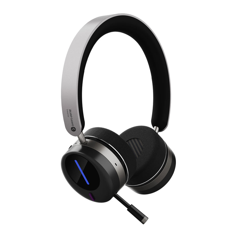Alcatel-Lucent Enterprise AH80 Headset Kabel & trådløs Business/Everyday Bluetooth Sort