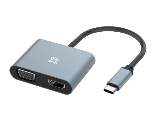 XtremeMac XWH-ACVH-13 USB grafisk adapter 3840 x 2160 pixel Grå