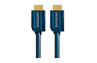 ClickTronic 70308 HDMI-kabel 12,5 m HDMI Type A (Standard) Blå