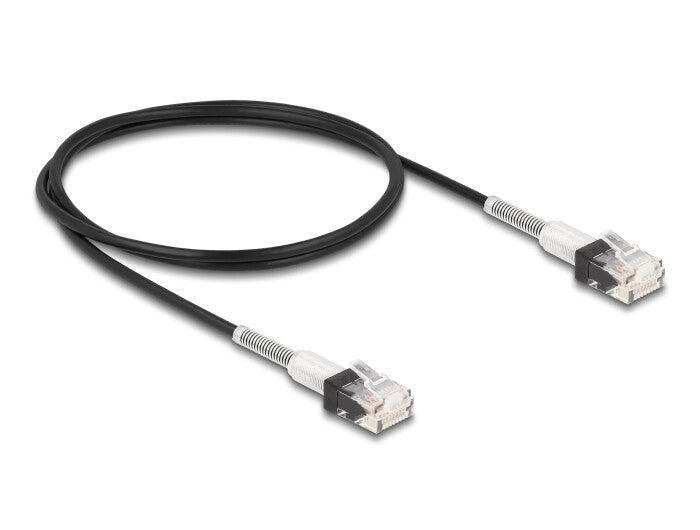 DeLOCK 80389 netværkskabel Sort 1 m Cat6a U/UTP (UTP)