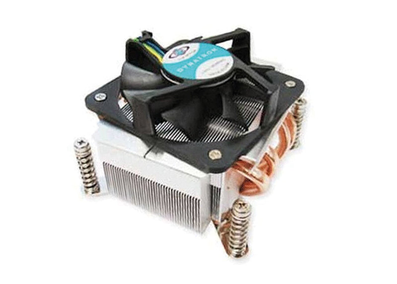 Inter-Tech G-556 Processor Køler 7,7 cm Aluminium, Sort
