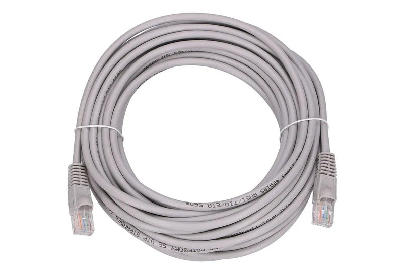 Extralink EX.7652 netværkskabel Grå 10 m Cat5e U/UTP (UTP)