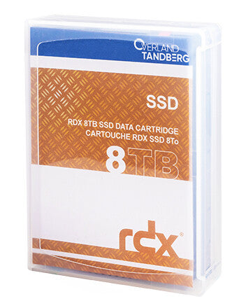 Tandberg Data 8887-RDX Backup-lagringsmedie RDX-patron 8 TB