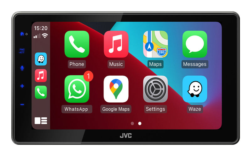 JVC KW-M795DBW Sort Wi-Fi 200 W Bluetooth