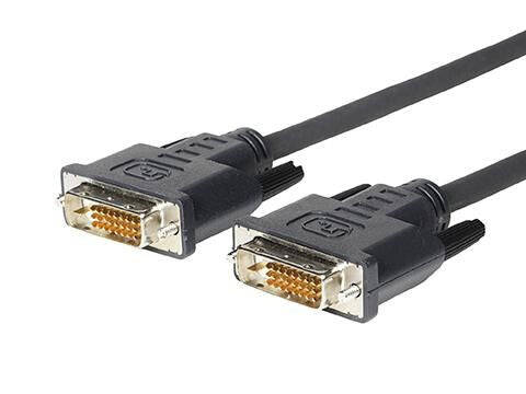Vivolink PRODVIS0.5 DVI kabel 0,5 m DVI-D Sort