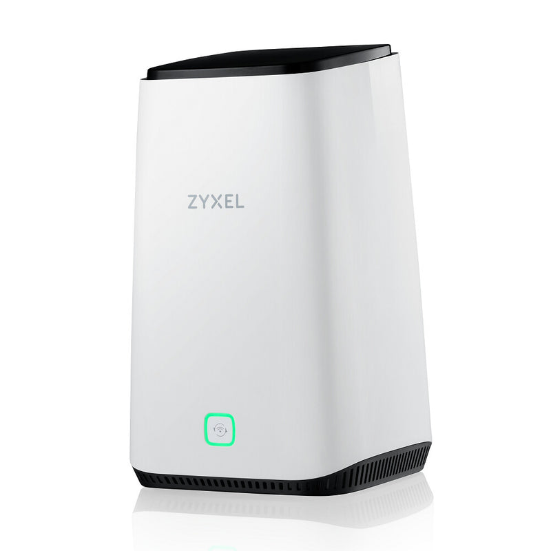 Zyxel FWA510 trådløs router Multi-Gigabit Ethernet Tri-band (2,4 GHz / 5 GHz / 5 GHz) 5G Sort, Hvid