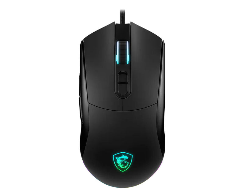 MSI FORGE GM320 mus Spil Ambidextrous USB Type-A Optisk 12800 dpi