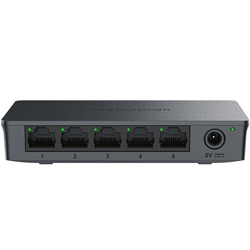 Grandstream Networks GWN7700 netværksswitch Ikke administreret Gigabit Ethernet (10/100/1000) Sort