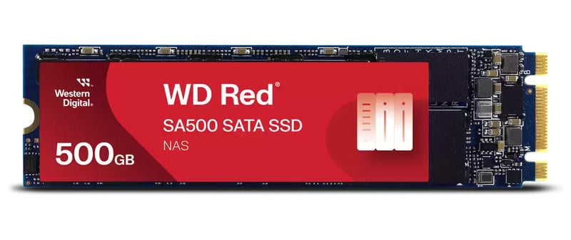 Western Digital WDS500G1R0B intern solid state drev 500 GB M.2 SATA 3D NAND