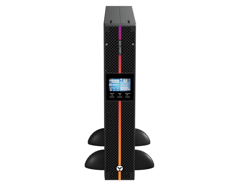 Vertiv Liebert GXE3-1000IRT2UXL UPS-enhed Dobbeltkonvertering (online) 1 kVA 900 W 8 AC stikkontakt(er)