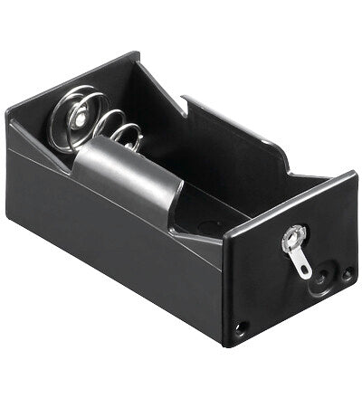 Goobay BH D 1xL Passiv holder Sort
