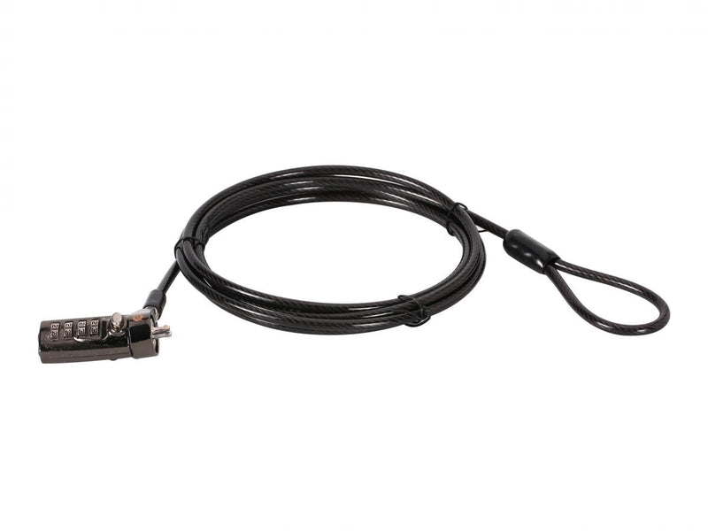 Conceptronic CUSTODIO01BN kabellås Sort 1,8 m