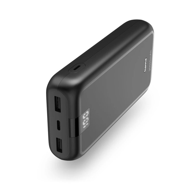 Hama 00201710 powerbank Lithium polymer (LiPo) 20000 mAh Anthracit