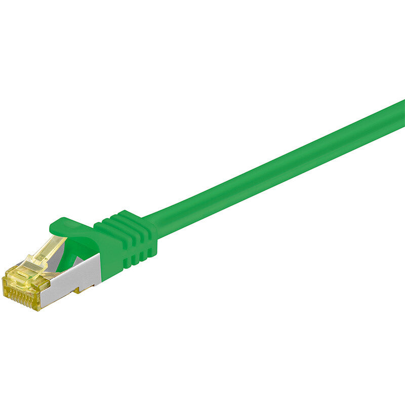 Goobay RJ-45 CAT7 10m netværkskabel Grøn S/FTP (S-STP)
