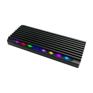 LC-Power LC-M2-C-NVME-4 drevkabinet SSD kabinet Sort M.2