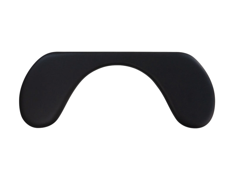 Mousetrapper Armrest - Symmetric håndledsstøtte Imiteret læder Sort
