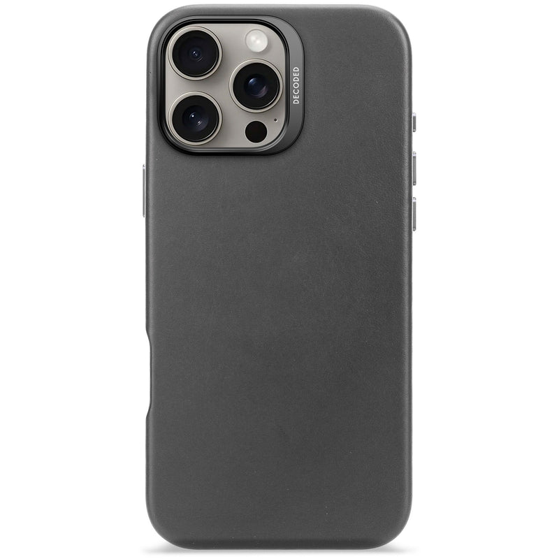 Decoded Leather Case mobiltelefon etui 17,5 cm (6.9") Cover Sort