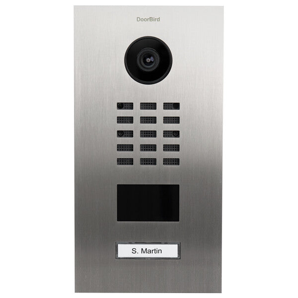 DoorBird D2101V video samtalesystem Rustfrit stål