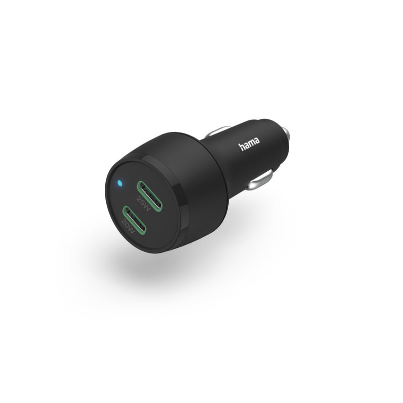 Hama 00201632 oplader til mobil enhed Headset, Strømbank, Smartphone, Tablet Sort Cigartænder Hurtig opladning Automatisk