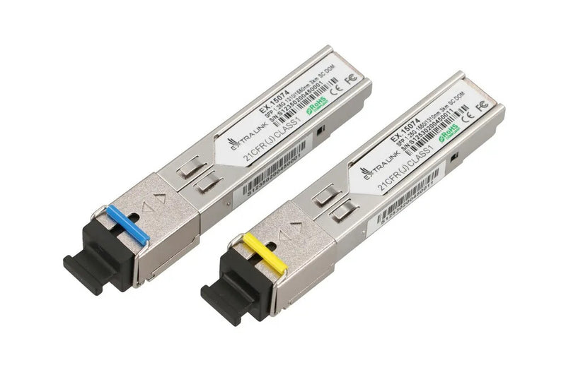 Extralink EX.15074 modul til netværksmodtager Fiberoptisk 1250 Mbit/s SFP 1550 nm