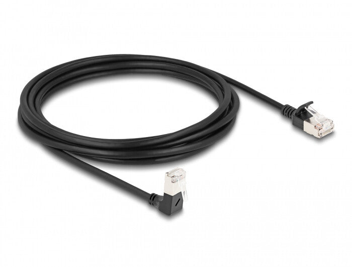 DeLOCK 80307 netværkskabel Sort 3 m Cat6a S/FTP (S-STP)