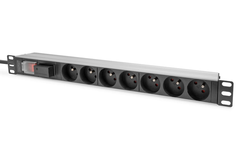 Digitus DN-95407-FR strømforsyningsenhed (PDU) 7 AC stikkontakt(er) 1U