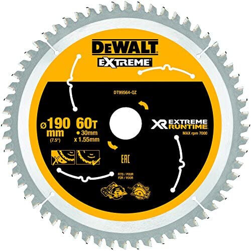 DeWALT DT99564-QZ rundsavklinge 19 cm 1 stk