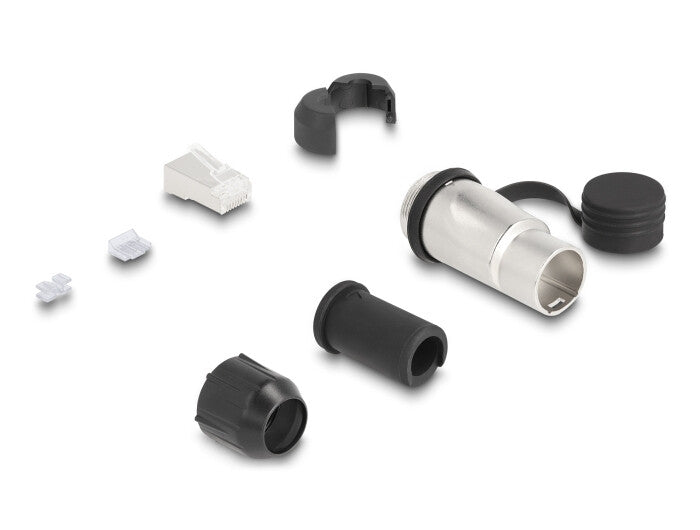 DeLOCK 67056 kabelsamler RJ45 Sort, Metallic