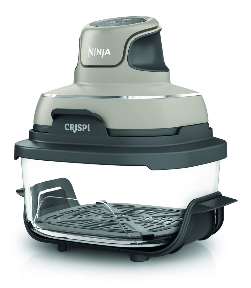 Ninja CRISPi Enkelt 4,5 L 1700 W Varmluftsteger Grå, Stenfarve, Transparent
