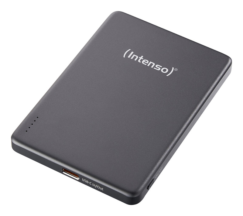 Intenso MW5000 Lithium polymer (LiPo) 5000 mAh Trådløs opladning Grå