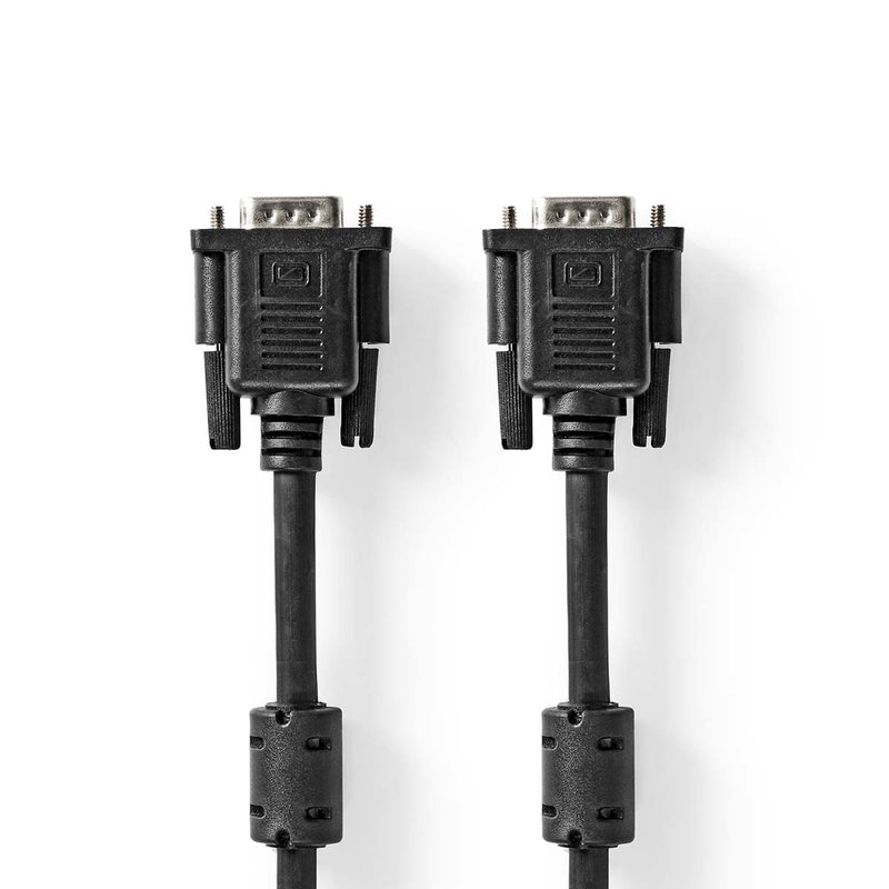 Nedis CCGL59000BK30 VGA kabel 3 m VGA (D-Sub) Sort