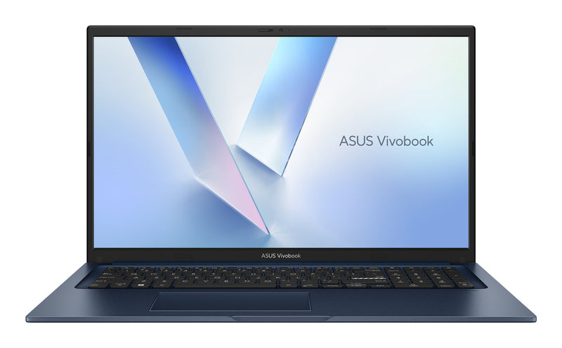 ASUS Vivobook 17 X1704VA-ISCAU1214W Intel Core 3 100U Laptop 43,9 cm (17.3") Fuld HD 16 GB DDR5-SDRAM 512 GB SSD Wi-Fi 6 (802.11ax) Windows 11 Home Blå