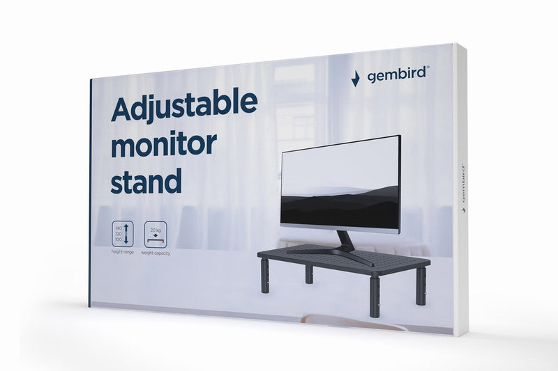 Gembird MS-TABLE-01 skærmbeslag og -stativer Skrivebord Sort