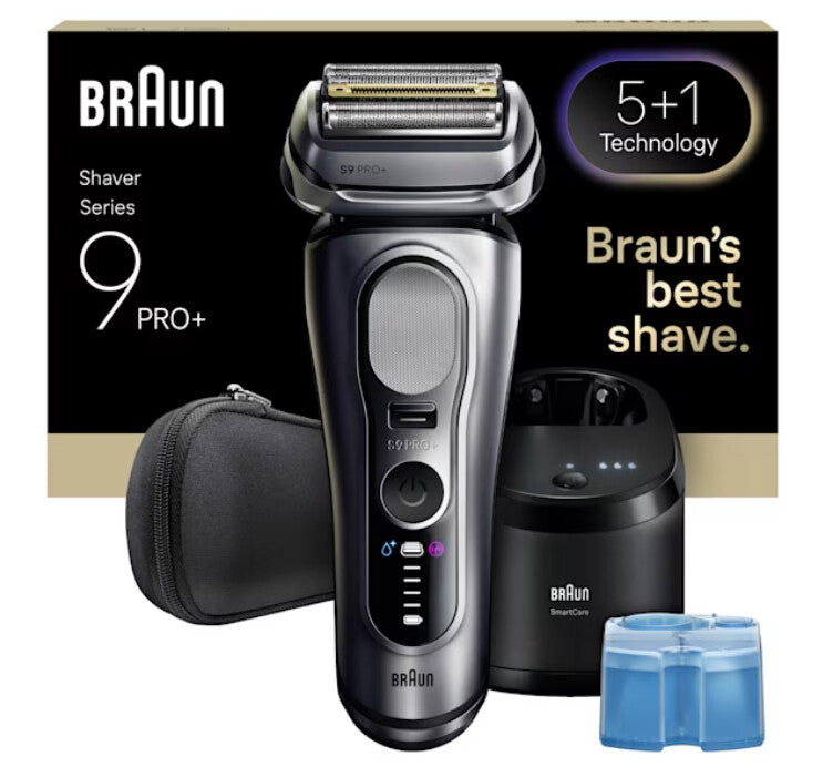 Braun Series 9 Pro+ 9667CC Folie shaver Trimmer Sølv