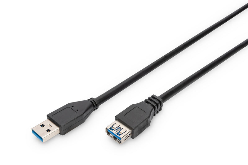 Digitus AK-300203-030-S USB-kabel USB 3.2 Gen 1 (3.1 Gen 1) 3 m USB A Sort